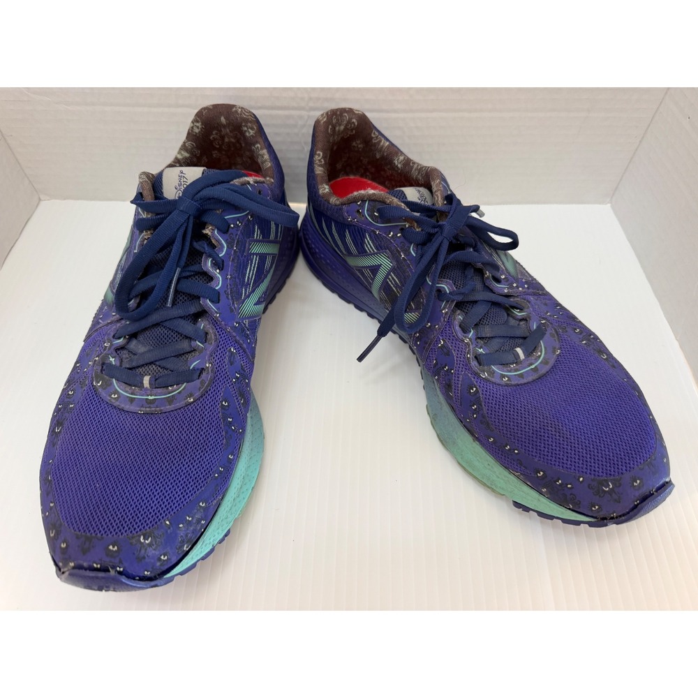 New Balance Vazee Pace v2 RunDisney Haunted Mansion Purple Teal Womens 11 Flawed